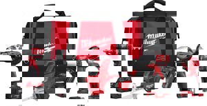 Cordless Tool Combination Kit: 18V